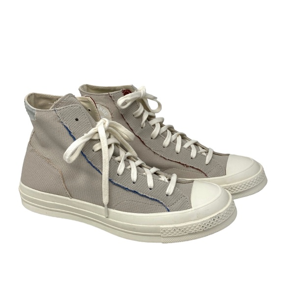 Converse Chuck 70 Tri-Panel High Top Light Silver Pink Men's Size Canvas 172936C - Picture 2 of 9